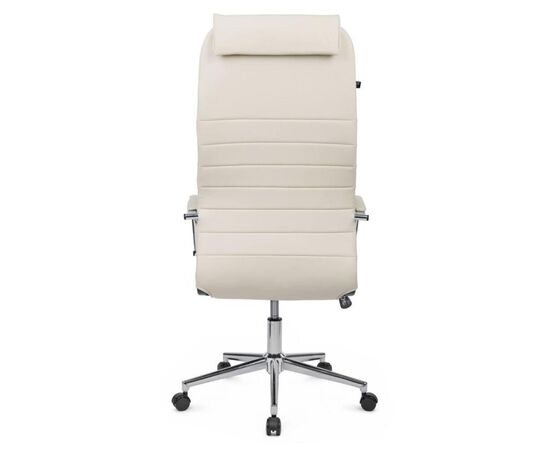 Кресло Нэсс RCH 61x72x121/131 NSL-206 Бежевый, Основной цвет: Бежевый, Ширина: 61, Высота: 131, Глубина: 72, Максимальная ширина: 61, Максимальная глубина: 72, Максимальная высота: 131, Вес: 12,4, Материал сиденья: экокожа, Механизм: топ-ган, Подголовник: хром, с накладками из экокожи в цвет кресла, Цвет сиденья: Бежевый, Цвет спинки: Бежевый, Максимальная нагрузка: 120, Материал спинки: экокожа, Гарантия: 1 год, Страна производитель: Россия, Объем: 0,145, Бренд: РИВА ООО, Артикул для сайта: NSL-206, изображение 3post-test