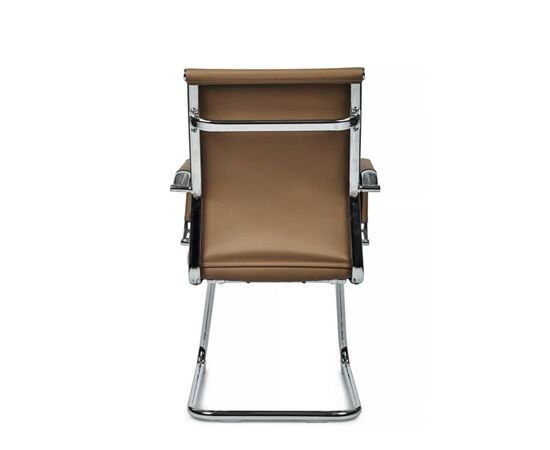 Кресло Арт RCH 55x65x92 6015G Коричневый, Основной цвет: Коричневый, Ширина: 55, Высота: 92, Глубина: 65, Максимальная ширина: 55, Максимальная глубина: 65, Максимальная высота: 92, Вес: 11,8, Материал сиденья: экокожа, Цвет сиденья: Коричневый, Цвет спинки: Коричневый, Максимальная нагрузка: 120, Подголовник: металлические хромированные, с накладками из экокожи в цвет кресла, Материал спинки: экокожа, Гарантия: 1 год, Страна производитель: Китай, Бренд: РИВА ООО, Артикул для сайта: 6015G, изображение 4post-test
