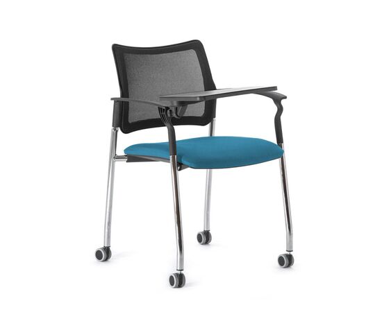 ПИНКО-СЕТКА/PINKO-MESH Кресло со столиком на колесах 44/63x45/48xh79 Pinko Mesh cast SLW 58 Arms+WT ЧЕРН/ГОЛУБОЙ/ХРОМ, Основной цвет: ЧЕРН/ГОЛУБОЙ/ХРОМ, Ширина: 63, Высота: 79, Глубина: 48, Максимальная ширина: 63, Максимальная глубина: 48, Минимальная ширина: 44, Максимальная высота: 79, Минимальная глубина: 45, Вес: 7,5, Объем: 0,16, Бренд: ЦЕНТРЭКСИМ ООО, Артикул для сайта: Pinko Mesh cast SLW 58 Arms+WT, изображение 2post-test