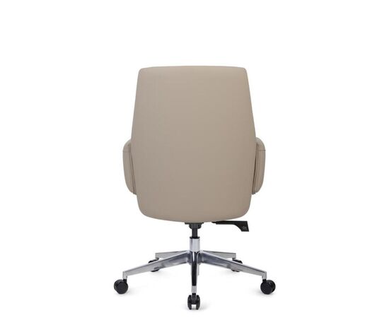 Кресло Энзо-M 65x68x93/103 WISE-02 Бежевый, Основной цвет: Бежевый, Ширина: 65, Высота: 103, Глубина: 68, Максимальная ширина: 65, Максимальная глубина: 68, Максимальная высота: 103, Вес: 26,6, Материал сиденья: экокожа, Цвет сиденья: Бежевый, Цвет спинки: Бежевый, Максимальная нагрузка: 250, Подголовник: обтянутые экокожей в цвет кресла, Материал спинки: экокожа, Гарантия: 5 лет, Страна производитель: Китай, Бренд: РИВА ООО, Артикул для сайта: WISE-02, изображение 4post-test