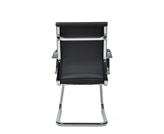 Кресло Арт RCH 55x65x92 6015G Чёрный, Основной цвет: Чёрный, Ширина: 55, Высота: 92, Глубина: 65, Максимальная ширина: 55, Максимальная глубина: 65, Максимальная высота: 92, Вес: 11,8, Материал сиденья: экокожа, Цвет сиденья: Черный, Цвет спинки: Черный, Максимальная нагрузка: 120, Подголовник: металлические хромированные, с накладками из экокожи в цвет кресла, Материал спинки: экокожа, Гарантия: 1 год, Страна производитель: Китай, Бренд: РИВА ООО, Артикул для сайта: 6015G, изображение 4post-test
