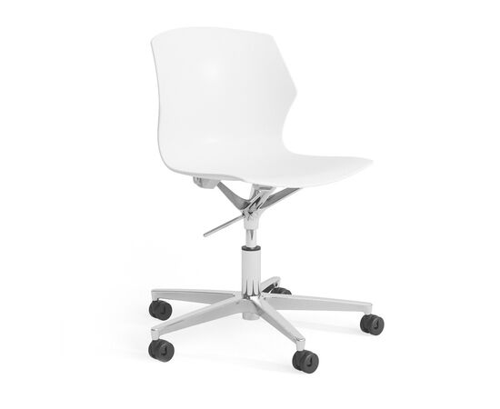 СОЛЕ/SOLE Кресло конфенц пластиковое 43/47x40/54xh82/87 SOLE 223/H EM Snow Белый/Хром, Минимальная высота: 82, Основной цвет: Белый/Хром, Ширина: 47, Высота: 87, Глубина: 54, Максимальная ширина: 47, Максимальная глубина: 54, Минимальная ширина: 43, Максимальная высота: 87, Минимальная глубина: 40, Вес: 9,3, Объем: 0,13, Бренд: ЦЕНТРЭКСИМ ООО, Артикул для сайта: SOLE 223/H EM Snow, изображение 2post-test