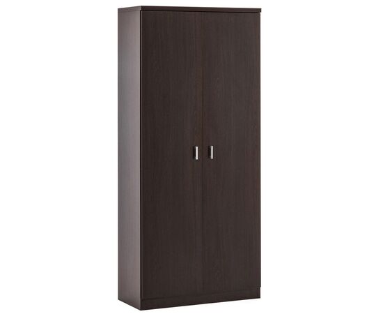 ПОЗ/СИР/POS/SIR Гардероб 90x43xh200 ELLIB011 Венге, Основной цвет: Венге, Ширина: 90, Высота: 200, Глубина: 43, Максимальная ширина: 90, Максимальная глубина: 43, Максимальная высота: 200, Вес: 68, Объем: 0,3, Бренд: ЦЕНТРЭКСИМ ООО, Артикул для сайта: ELLIB011, изображение 2post-test