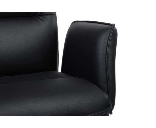 Кресло Грант-M 76x70x106/112 B885 Чёрный, Максимальная нагрузка: 120, Основной цвет: Чёрный, Ширина: 76, Высота: 112, Глубина: 70, Максимальная ширина: 76, Максимальная глубина: 70, Максимальная высота: 112, Вес: 20, Механизм: синхромеханизм с фиксацией в 4 положениях, Гарантия: 3 года, Страна производитель: Китай, Объем: 0,203, Бренд: РИВА ООО, Артикул для сайта: B885, изображение 11post-test