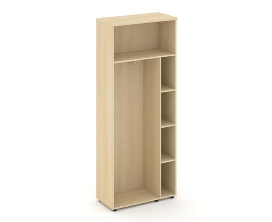 Стайл Проджект Гардероб широкий неглубокий 796x400x1982 SN.GB.E-003 Акация Лорка/Белый/Черный Ручки, Основной цвет: Акация Лорка/Белый/Черный Ручки, Ширина: 796, Высота: 1982, Глубина: 400, Максимальная ширина: 796, Максимальная глубина: 400, Максимальная высота: 1982, Объем: 0,097, Бренд: РИВА ООО, Артикул для сайта: SN.GB.E-003, изображение 2post-test