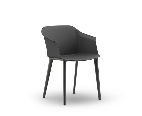 КОРФУ/CORFU Кресло пластиковое 45/49x45/46xh77 Corfu 264/A NR NR Антрацит, Основной цвет: Антрацит, Ширина: 49, Высота: 77, Глубина: 46, Максимальная ширина: 49, Максимальная глубина: 46, Минимальная ширина: 45, Максимальная высота: 77, Минимальная глубина: 45, Вес: 8, Объем: 0,31, Бренд: ЦЕНТРЭКСИМ ООО, Артикул для сайта: Corfu 264/A NR NR, изображение 2post-test