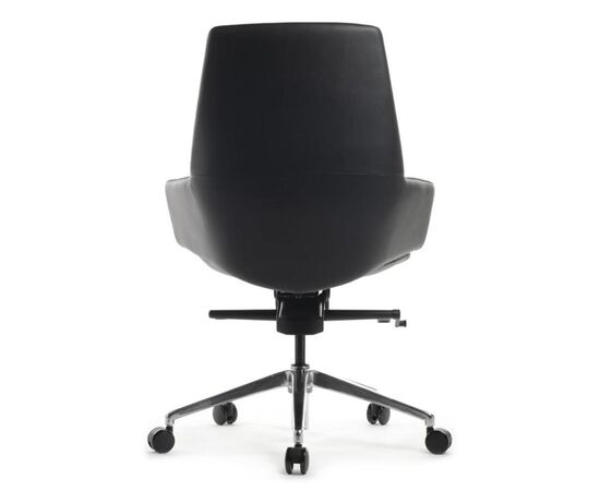 Кресло Спелл-M 68x68x88/94 B1719 Чёрный, Основной цвет: Чёрный, Ширина: 68, Высота: 94, Глубина: 68, Максимальная ширина: 68, Максимальная глубина: 68, Максимальная высота: 94, Вес: 21,6, Материал сиденья: натуральная кожа/экокожа, Механизм: мультиблок с фиксацией в 3 положениях, Подголовник: обтянутые кожей в цвет кресла, Цвет сиденья: Черный, Цвет спинки: Черный, Максимальная нагрузка: 120, Материал спинки: натуральная кожа/экокожа, Гарантия: 5 лет, Страна производитель: Китай, Объем: 0,372, Бренд: РИВА ООО, Артикул для сайта: B1719, изображение 5post-test