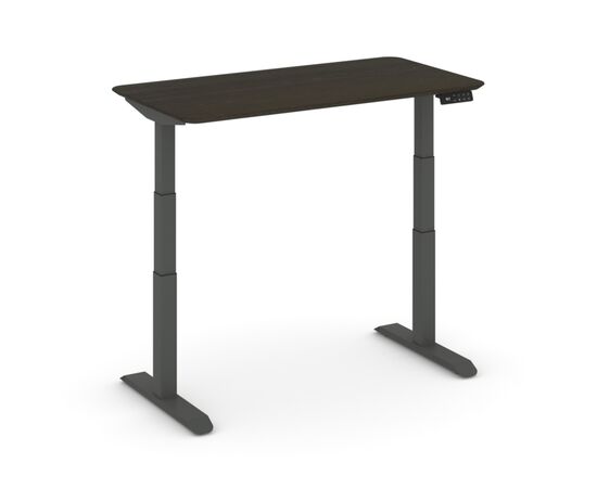 Мув Ап Стол электроподъемный 1580x720x660/1305 MV.M.SEWD-4.7 Дуб Темный/Металл Антрацит Матовый Гладкий, Минимальная высота: 660, Основной цвет: Дуб Темный/Металл Антрацит Матовый Гладкий, Ширина: 1580, Высота: 1305, Глубина: 720, Максимальная ширина: 1580, Максимальная глубина: 720, Максимальная высота: 1305, Вес: 2,74, Объем: 0,196, Бренд: РИВА ООО, Артикул для сайта: MV.M.SEWD-4.7, изображение 3post-test
