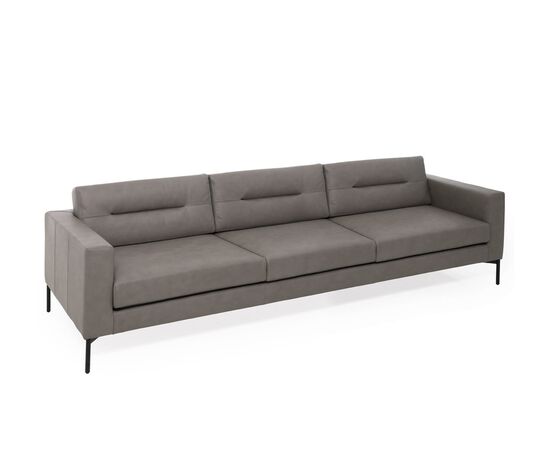 ТЕНО/TENO Диван 3-местный 221/195x85/56xh78, Основной цвет: Темно-бежевый/Черный, Ширина: 195, Высота: 78, Глубина: 56, Максимальная ширина: 195, Максимальная глубина: 56, Минимальная ширина: 221, Максимальная высота: 78, Минимальная глубина: 85, Вес: 66,7, Объем: 0,97, Бренд: ЦЕНТРЭКСИМ ООО, Артикул для сайта: TENO 3 Claire Madras Nevola Taupe, изображение 2post-test
