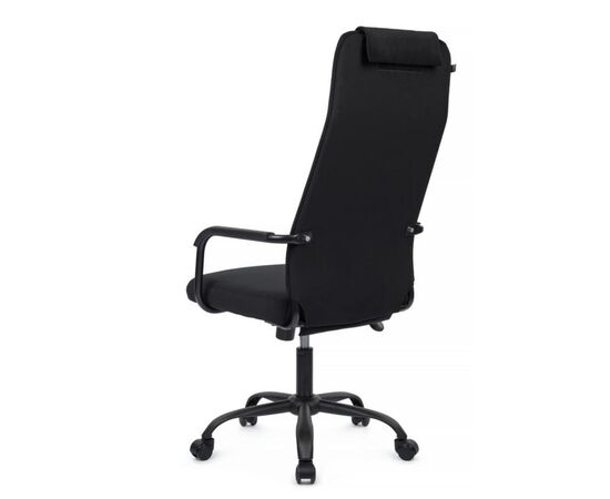 Кресло Рей RCH Высокая спинка 64x70x114/124 RPH-28 Чёрный, Основной цвет: Чёрный, Ширина: 64, Высота: 124, Глубина: 70, Максимальная ширина: 64, Максимальная глубина: 70, Максимальная высота: 124, Вес: 11,4, Материал сиденья: ткань, Механизм: топ-ган, Подголовник: черный металл с накладками, Цвет сиденья: Черный, Цвет спинки: Черный, Максимальная нагрузка: 100, Материал спинки: ткань, Гарантия: 1 год, Страна производитель: Россия, Объем: 0,082, Бренд: РИВА ООО, Артикул для сайта: RPH-28, изображение 5post-test