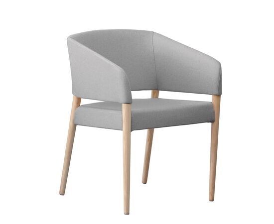 НУВОЛА/NUVOLA Кресло 50/55x47/52xh79 Nuvola WM 160 natural white СЕРЫЙ M, Основной цвет: СЕРЫЙ M, Ширина: 55, Высота: 79, Глубина: 52, Максимальная ширина: 55, Максимальная глубина: 52, Минимальная ширина: 50, Максимальная высота: 79, Минимальная глубина: 47, Вес: 13, Объем: 0,31, Бренд: ЦЕНТРЭКСИМ ООО, Артикул для сайта: Nuvola WM 160 natural white, изображение 2post-test