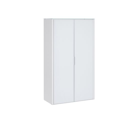 ГАЛА/GALA Гардероб 2 двери 96.6x45.2xh171.4 LIB2/980 + LIBSH/980 WHITE crvGLASS Белый, Основной цвет: Белый, Ширина: 96,6, Высота: 171,4, Глубина: 45,2, Максимальная ширина: 96,6, Максимальная глубина: 45,2, Максимальная высота: 171,4, Вес: 95,7, Объем: 0,266, Бренд: ЦЕНТРЭКСИМ ООО, Артикул для сайта: LIB2/980 + LIBSH/980 WHITE  crvGLASS, изображение 2post-test