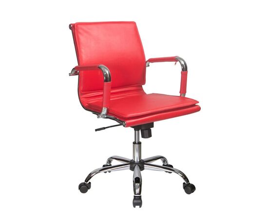 Рабочее кресло 50x47xh87/93 СН-993 Low red chrome Красный/Хром, Минимальная высота: 87, Основной цвет: Красный/Хром, Ширина: 50, Высота: 93, Глубина: 47, Максимальная ширина: 50, Максимальная глубина: 47, Максимальная высота: 93, Вес: 15, Объем: 0,19, Бренд: ЦЕНТРЭКСИМ ООО, Артикул для сайта: СН-993 Low red chrome, изображение 2post-test