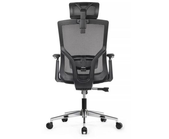 Кресло Степ RCH 62x94x117/127 A2320 Чёрный, Основной цвет: Чёрный, Ширина: 62, Высота: 127, Глубина: 94, Максимальная ширина: 62, Максимальная глубина: 94, Максимальная высота: 127, Вес: 18,6, Материал сиденья: ткань, Механизм: синхромеханизм со слайдером, Подголовник: черный пластик 4D, Цвет сиденья: Черный, Цвет спинки: Черный, Максимальная нагрузка: 120, Материал спинки: сетка, Гарантия: 1 год, Страна производитель: Китай, Объем: 0,159, Бренд: РИВА ООО, Артикул для сайта: A2320, изображение 4post-test