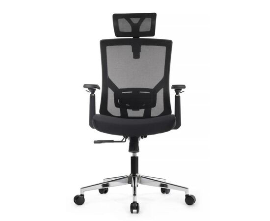 Кресло Степ RCH 62x94x117/127 A2320 Чёрный, Основной цвет: Чёрный, Ширина: 62, Высота: 127, Глубина: 94, Максимальная ширина: 62, Максимальная глубина: 94, Максимальная высота: 127, Вес: 18,6, Материал сиденья: ткань, Механизм: синхромеханизм со слайдером, Подголовник: черный пластик 4D, Цвет сиденья: Черный, Цвет спинки: Черный, Максимальная нагрузка: 120, Материал спинки: сетка, Гарантия: 1 год, Страна производитель: Китай, Объем: 0,159, Бренд: РИВА ООО, Артикул для сайта: A2320, изображение 5post-test