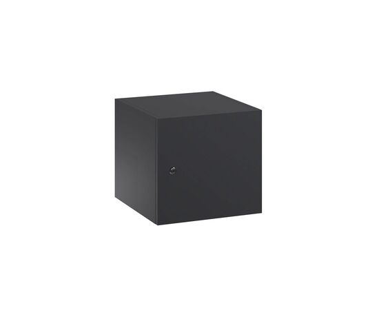 ФЛЕКС/FLEX Шкаф-ячейка средний и верхний 40x42xh36 135H505 151 Графит, Основной цвет: Графит, Ширина: 40, Высота: 36, Глубина: 42, Максимальная ширина: 40, Максимальная глубина: 42, Максимальная высота: 36, Вес: 12, Объем: 0,021, Бренд: ЦЕНТРЭКСИМ ООО, Артикул для сайта: 135H505 151, изображение 2post-test