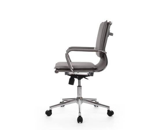 Кресло Хьюго RCH 57x56x92/102 6003-2SE Серый, Основной цвет: Серый, Ширина: 57, Высота: 102, Глубина: 56, Максимальная ширина: 57, Максимальная глубина: 56, Максимальная высота: 102, Вес: 13,9, Материал сиденья: экокожа, Механизм: топ-ган, Подголовник: металлические хромированные, с накладками из экокожи в цвет кресла, Цвет сиденья: Серый, Цвет спинки: Серый, Максимальная нагрузка: 120, Материал спинки: экокожа, Гарантия: 1 год, Страна производитель: Китай, Объем: 0,288, Бренд: РИВА ООО, Артикул для сайта: 6003-2SE, изображение 7post-test