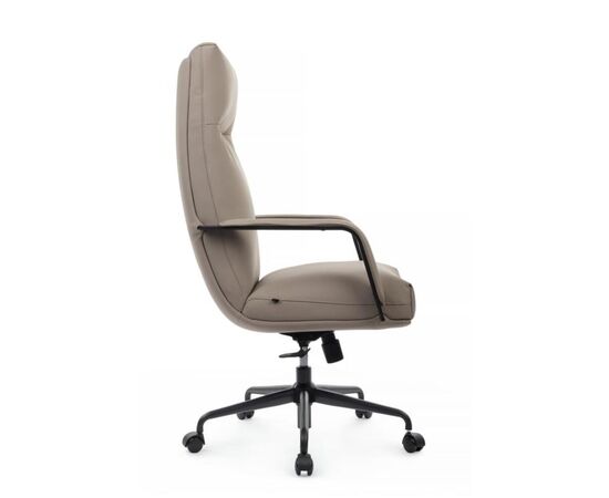 Кресло Отто RCH 68x74x120/130 CM-P001AS Бежевый, Основной цвет: Бежевый, Ширина: 68, Высота: 130, Глубина: 74, Максимальная ширина: 68, Максимальная глубина: 74, Максимальная высота: 130, Вес: 28, Материал сиденья: экокожа, Механизм: топ-ган, Подголовник: черный металл, с накладками из экокожи в цвет кресла, Цвет сиденья: Бежевый, Цвет спинки: Бежевый, Максимальная нагрузка: 150, Материал спинки: экокожа, Гарантия: 1 год, Страна производитель: Китай, Объем: 0,405, Бренд: РИВА ООО, Артикул для сайта: CM-P001AS, изображение 2post-test