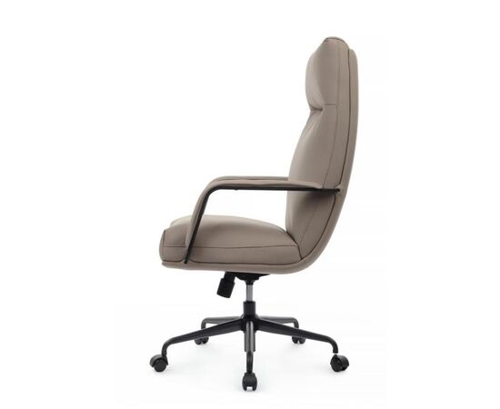 Кресло Отто RCH 68x74x120/130 CM-P001AS Бежевый, Основной цвет: Бежевый, Ширина: 68, Высота: 130, Глубина: 74, Максимальная ширина: 68, Максимальная глубина: 74, Максимальная высота: 130, Вес: 28, Материал сиденья: экокожа, Механизм: топ-ган, Подголовник: черный металл, с накладками из экокожи в цвет кресла, Цвет сиденья: Бежевый, Цвет спинки: Бежевый, Максимальная нагрузка: 150, Материал спинки: экокожа, Гарантия: 1 год, Страна производитель: Китай, Объем: 0,405, Бренд: РИВА ООО, Артикул для сайта: CM-P001AS, изображение 6post-test