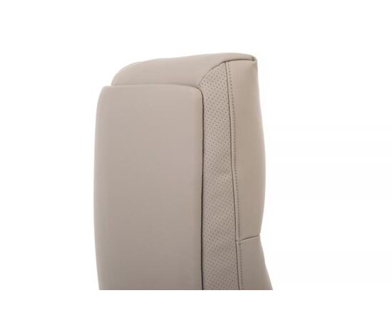 Кресло Отто RCH 68x74x120/130 CM-P001AS Бежевый, Основной цвет: Бежевый, Ширина: 68, Высота: 130, Глубина: 74, Максимальная ширина: 68, Максимальная глубина: 74, Максимальная высота: 130, Вес: 28, Материал сиденья: экокожа, Механизм: топ-ган, Подголовник: черный металл, с накладками из экокожи в цвет кресла, Цвет сиденья: Бежевый, Цвет спинки: Бежевый, Максимальная нагрузка: 150, Материал спинки: экокожа, Гарантия: 1 год, Страна производитель: Китай, Объем: 0,405, Бренд: РИВА ООО, Артикул для сайта: CM-P001AS, изображение 10post-test