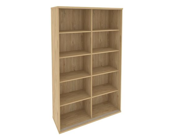 Оникс Шкаф-купе с полками 1200x420x1977 O.SHK-1.1 T Тиквуд Светлый, Основной цвет: Тиквуд Светлый, Ширина: 1200, Высота: 1977, Глубина: 420, Максимальная ширина: 1200, Максимальная глубина: 420, Максимальная высота: 1977, Объем: 0,236, Бренд: РИВА ООО, Артикул для сайта: O.SHK-1.1 T, изображение 2post-test