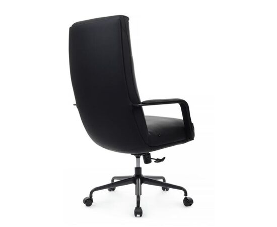 Кресло Отто RCH 68x74x120/130 CM-P001AS Чёрный, Основной цвет: Чёрный, Ширина: 68, Высота: 130, Глубина: 74, Максимальная ширина: 68, Максимальная глубина: 74, Максимальная высота: 130, Вес: 28, Материал сиденья: экокожа, Механизм: топ-ган, Подголовник: черный металл, с накладками из экокожи в цвет кресла, Цвет сиденья: Черный, Цвет спинки: Черный, Максимальная нагрузка: 150, Материал спинки: экокожа, Гарантия: 1 год, Страна производитель: Китай, Объем: 0,405, Бренд: РИВА ООО, Артикул для сайта: CM-P001AS, изображение 3post-test