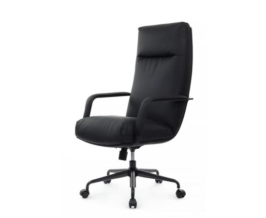 Кресло Отто RCH 68x74x120/130 CM-P001AS Чёрный, Основной цвет: Чёрный, Ширина: 68, Высота: 130, Глубина: 74, Максимальная ширина: 68, Максимальная глубина: 74, Максимальная высота: 130, Вес: 28, Материал сиденья: экокожа, Механизм: топ-ган, Подголовник: черный металл, с накладками из экокожи в цвет кресла, Цвет сиденья: Черный, Цвет спинки: Черный, Максимальная нагрузка: 150, Материал спинки: экокожа, Гарантия: 1 год, Страна производитель: Китай, Объем: 0,405, Бренд: РИВА ООО, Артикул для сайта: CM-P001AS, изображение 7post-test