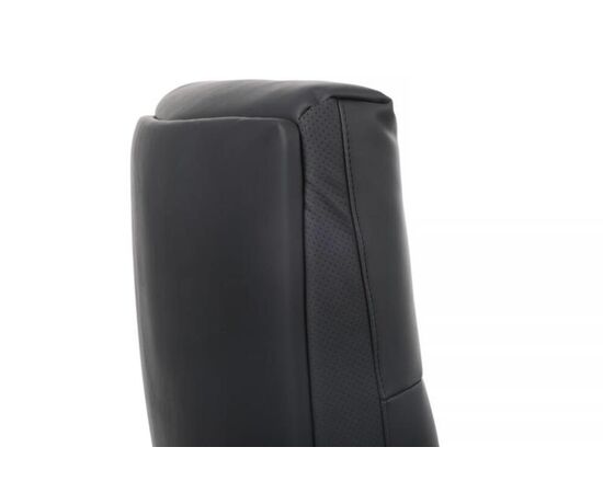 Кресло Отто RCH 68x74x120/130 CM-P001AS Чёрный, Основной цвет: Чёрный, Ширина: 68, Высота: 130, Глубина: 74, Максимальная ширина: 68, Максимальная глубина: 74, Максимальная высота: 130, Вес: 28, Материал сиденья: экокожа, Механизм: топ-ган, Подголовник: черный металл, с накладками из экокожи в цвет кресла, Цвет сиденья: Черный, Цвет спинки: Черный, Максимальная нагрузка: 150, Материал спинки: экокожа, Гарантия: 1 год, Страна производитель: Китай, Объем: 0,405, Бренд: РИВА ООО, Артикул для сайта: CM-P001AS, изображение 10post-test