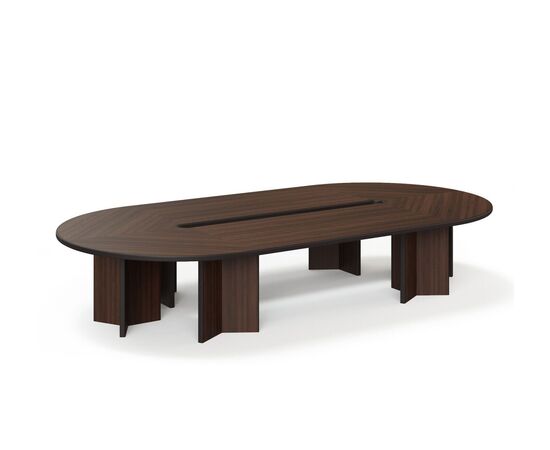 ЛЕГНО/LEGNO Стол переговоров 416x216xh75 LEGNO Conference table 416x216 WA Орех, Основной цвет: Орех, Ширина: 416, Высота: 75, Глубина: 216, Максимальная ширина: 416, Максимальная глубина: 216, Максимальная высота: 75, Вес: 382, Объем: 0,844, Бренд: ЦЕНТРЭКСИМ ООО, Артикул для сайта: LEGNO Conference table 416x216 WA, изображение 2post-test