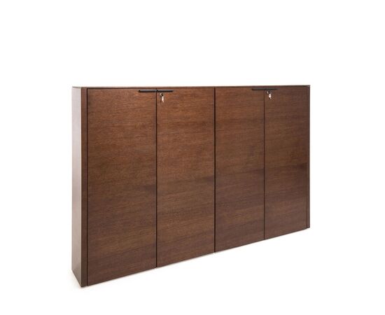РЭЙЛ/RAIL Шкаф для бумаг-х2 208x46xh157 SET_Bookcase*2_RT Дуб Табак, Основной цвет: Дуб Табак, Ширина: 208, Высота: 157, Глубина: 46, Максимальная ширина: 208, Максимальная глубина: 46, Максимальная высота: 157, Вес: 213,2, Объем: 1,15, Бренд: ЦЕНТРЭКСИМ ООО, Артикул для сайта: SET_Bookcase*2_RT, изображение 2post-test