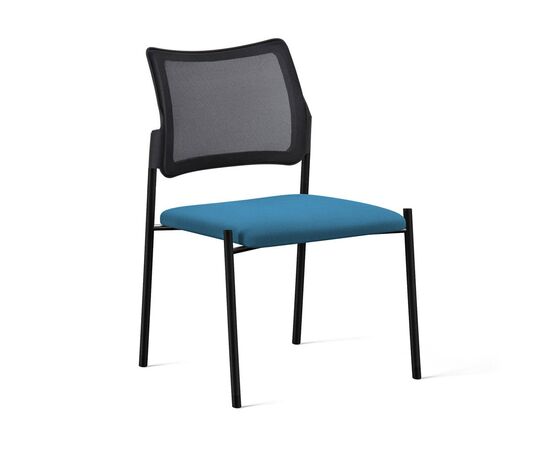 ПИНКО-СЕТКА/PINKO-MESH Кресло на черных опорах без подлокотников 44/53x45/48xh80 Pinko Mesh 4legs black SLW 58 noArms ЧЕРНЫЙ/ГОЛУБ/ЧЕРНЫЙ, Основной цвет: ЧЕРНЫЙ/ГОЛУБ/ЧЕРНЫЙ, Ширина: 53, Высота: 80, Глубина: 48, Максимальная ширина: 53, Максимальная глубина: 48, Минимальная ширина: 44, Максимальная высота: 80, Минимальная глубина: 45, Вес: 7,5, Объем: 0,16, Бренд: ЦЕНТРЭКСИМ ООО, Артикул для сайта: Pinko Mesh 4legs black SLW 58 noArms, изображение 2post-test