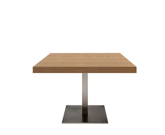 КИО/KYO Стол переговоров 120x120x75h KY1620 062 Зебрано, Основной цвет: Зебрано, Ширина: 120, Высота: 75, Глубина: 120, Максимальная ширина: 120, Максимальная глубина: 120, Максимальная высота: 75, Вес: 75, Объем: 0,356, Бренд: ЦЕНТРЭКСИМ ООО, Артикул для сайта: KY1620 062, изображение 2post-test