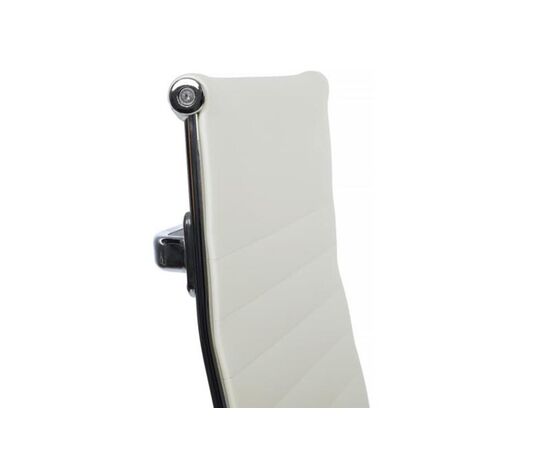 Кресло Хьюго RCH 57x56x109/119 6002-1SE Белый, Основной цвет: Белый, Ширина: 57, Высота: 119, Глубина: 56, Максимальная ширина: 57, Максимальная глубина: 56, Максимальная высота: 119, Вес: 12,6, Материал сиденья: экокожа, Механизм: топ-ган, Подголовник: металлические хромированные, с накладками из экокожи в цвет кресла, Цвет сиденья: Белый, Цвет спинки: Белый, Максимальная нагрузка: 120, Материал спинки: экокожа, Гарантия: 1 год, Страна производитель: Китай, Объем: 0,288, Бренд: РИВА ООО, Артикул для сайта: 6002-1SE, изображение 9post-test