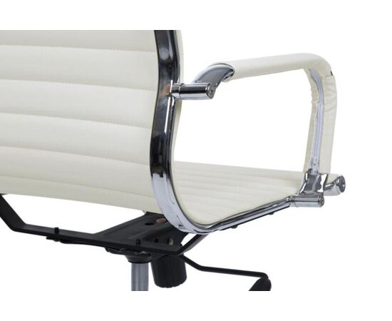 Кресло Хьюго RCH 57x56x109/119 6002-1SE Белый, Основной цвет: Белый, Ширина: 57, Высота: 119, Глубина: 56, Максимальная ширина: 57, Максимальная глубина: 56, Максимальная высота: 119, Вес: 12,6, Материал сиденья: экокожа, Механизм: топ-ган, Подголовник: металлические хромированные, с накладками из экокожи в цвет кресла, Цвет сиденья: Белый, Цвет спинки: Белый, Максимальная нагрузка: 120, Материал спинки: экокожа, Гарантия: 1 год, Страна производитель: Китай, Объем: 0,288, Бренд: РИВА ООО, Артикул для сайта: 6002-1SE, изображение 12post-test