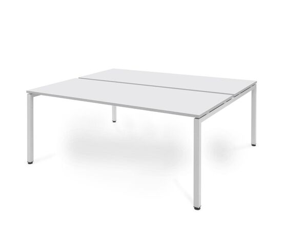 ТУР/TOUR Бенч на 2 рабочих места 158x139xh75 80S532 W3 (9003) Белый, Основной цвет: Белый, Ширина: 158, Высота: 75, Глубина: 139, Максимальная ширина: 158, Максимальная глубина: 139, Максимальная высота: 75, Вес: 67,7, Объем: 0,18, Бренд: ЦЕНТРЭКСИМ ООО, Артикул для сайта: 80S532 W3 (9003), изображение 2post-test