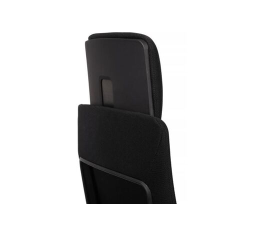 Кресло Миратт 67x56x115/125 MRTB-001 Чёрный, Основной цвет: Чёрный, Ширина: 67, Высота: 125, Глубина: 56, Максимальная ширина: 67, Максимальная глубина: 56, Максимальная высота: 125, Вес: 20, Материал сиденья: ткань, Механизм: синхромеханизм с клавишным слайдером, Подголовник: черный пластик 3D, Цвет сиденья: Черный, Цвет спинки: Черный, Максимальная нагрузка: 120, Материал спинки: сетка, Объем: 0,203, Бренд: РИВА ООО, Артикул для сайта: MRTB-001, изображение 12post-test