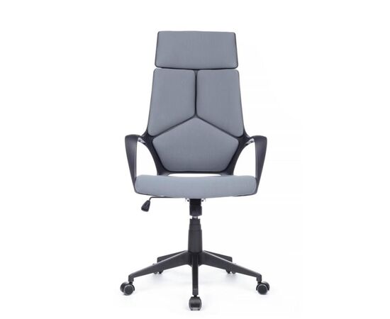 Кресло Ай Кью РВ RCH 64x60x126 8989 Черный пластик/Серый, Основной цвет: Черный пластик/Серый, Ширина: 64, Высота: 126, Глубина: 60, Максимальная ширина: 64, Максимальная глубина: 60, Максимальная высота: 126, Вес: 14, Материал сиденья: ткань, Механизм: топ-ган, Подголовник: черный пластик, Цвет сиденья: Серый, Цвет спинки: Серый, Максимальная нагрузка: 120, Материал спинки: ткань, Гарантия: 1 год, Страна производитель: Китай, Объем: 0,112, Бренд: РИВА ООО, Артикул для сайта: 8989, изображение 5post-test