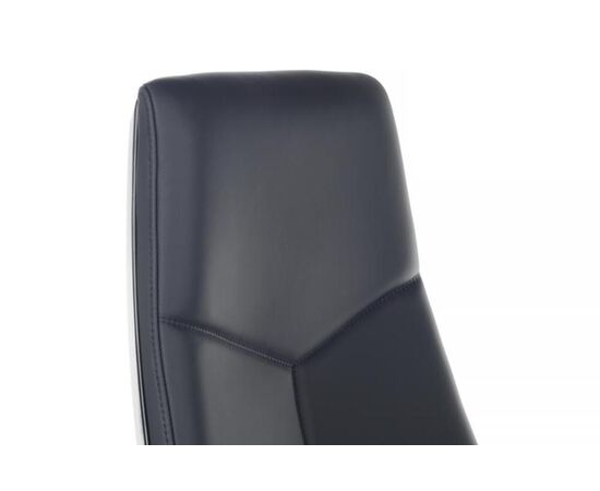 Кресло Zen 66x66x115/121 01E Синий/Металл Черный, Основной цвет: Синий/Металл Черный, Ширина: 66, Минимальная высота: 115, Высота: 121, Максимальная нагрузка: 120, Глубина: 66, Максимальная ширина: 66, Максимальная глубина: 66, Максимальная высота: 121, Вес: 28,6, Материал сиденья: премиальная натуральная кожа, Механизм: синхромеханизм со слайдером, Подголовник: металл, с накладками из премиальной натуральной кожи в цвет кресла, Цвет сиденья: Синий, Цвет спинки: Синий, Материал спинки: премиальная натуральная кожа, Гарантия: 3 года, Страна производитель: Китай, Бренд: РИВА ООО, Артикул для сайта: 01E, изображение 8post-test