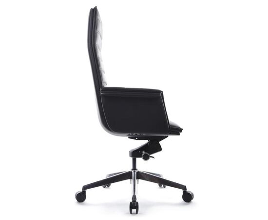 Кресло Рубенс 68x68x119/125 A1819-2 Чёрный, Основной цвет: Чёрный, Ширина: 68, Высота: 125, Глубина: 68, Максимальная ширина: 68, Максимальная глубина: 68, Максимальная высота: 125, Вес: 25, Материал сиденья: натуральная кожа/экокожа, Механизм: мультиблок с фиксацией в 3 положениях, Подголовник: обтянутые кожей в цвет кресла, Цвет сиденья: Черный, Цвет спинки: Черный, Максимальная нагрузка: 150, Материал спинки: натуральная кожа/экокожа, Гарантия: 5 лет, Страна производитель: Китай, Объем: 0,513, Бренд: РИВА ООО, Артикул для сайта: A1819-2, изображение 2post-test