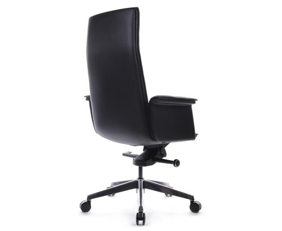 Кресло Рубенс 68x68x119/125 A1819-2 Чёрный, Основной цвет: Чёрный, Ширина: 68, Высота: 125, Глубина: 68, Максимальная ширина: 68, Максимальная глубина: 68, Максимальная высота: 125, Вес: 25, Материал сиденья: натуральная кожа/экокожа, Механизм: мультиблок с фиксацией в 3 положениях, Подголовник: обтянутые кожей в цвет кресла, Цвет сиденья: Черный, Цвет спинки: Черный, Максимальная нагрузка: 150, Материал спинки: натуральная кожа/экокожа, Гарантия: 5 лет, Страна производитель: Китай, Объем: 0,513, Бренд: РИВА ООО, Артикул для сайта: A1819-2, изображение 4post-test