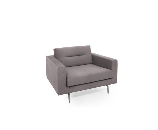 ТЕНО/TENO Кресло 91/65x85/56xh78, Основной цвет: ТЕМНО-БЕЖЕВЫЙ/ПОЛИР, Ширина: 65, Высота: 78, Глубина: 56, Максимальная ширина: 65, Максимальная глубина: 56, Минимальная ширина: 91, Максимальная высота: 78, Минимальная глубина: 85, Вес: 28,5, Объем: 0,372, Бренд: ЦЕНТРЭКСИМ ООО, Артикул для сайта: TENO 1 Romeo Aura 3 Taupe, изображение 2post-test