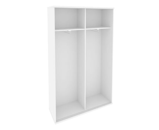 Оникс Шкаф-купе для одежды 1200x420x1977 O.SHK-1.3 T Белый Бриллиант, Основной цвет: Белый Бриллиант, Ширина: 1200, Высота: 1977, Глубина: 420, Максимальная ширина: 1200, Максимальная глубина: 420, Максимальная высота: 1977, Объем: 0,191, Бренд: РИВА ООО, Артикул для сайта: O.SHK-1.3 T, изображение 2post-test