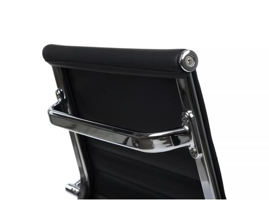 Кресло Хьюго RCH 57x56x92/102 6002-2SE Чёрный, Основной цвет: Чёрный, Ширина: 57, Высота: 102, Глубина: 56, Максимальная ширина: 57, Максимальная глубина: 56, Максимальная высота: 102, Вес: 12,6, Материал сиденья: экокожа, Механизм: топ-ган, Подголовник: металлические хромированные, с накладками из экокожи в цвет кресла, Цвет сиденья: Черный, Цвет спинки: Черный, Максимальная нагрузка: 120, Материал спинки: экокожа, Гарантия: 1 год, Страна производитель: Китай, Объем: 0,288, Бренд: РИВА ООО, Артикул для сайта: 6002-2SE, изображение 10post-test
