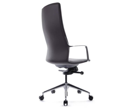 Кресло Плаза 68x68x119/127 FK004-A13 Темно-коричневый, Основной цвет: Темно-коричневый, Ширина: 68, Высота: 127, Глубина: 68, Максимальная ширина: 68, Максимальная глубина: 68, Максимальная высота: 127, Вес: 22, Материал сиденья: натуральная кожа/экокожа, Механизм: мультиблок, Подголовник: алюминий, Цвет сиденья: Темно-коричневый, Цвет спинки: Темно-коричневый, Максимальная нагрузка: 120, Материал спинки: натуральная кожа/экокожа, Гарантия: 5 лет, Страна производитель: Китай, Объем: 0,465, Бренд: РИВА ООО, Артикул для сайта: FK004-A13, изображение 4post-test
