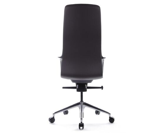 Кресло Плаза 68x68x119/127 FK004-A13 Темно-коричневый, Основной цвет: Темно-коричневый, Ширина: 68, Высота: 127, Глубина: 68, Максимальная ширина: 68, Максимальная глубина: 68, Максимальная высота: 127, Вес: 22, Материал сиденья: натуральная кожа/экокожа, Механизм: мультиблок, Подголовник: алюминий, Цвет сиденья: Темно-коричневый, Цвет спинки: Темно-коричневый, Максимальная нагрузка: 120, Материал спинки: натуральная кожа/экокожа, Гарантия: 5 лет, Страна производитель: Китай, Объем: 0,465, Бренд: РИВА ООО, Артикул для сайта: FK004-A13, изображение 5post-test