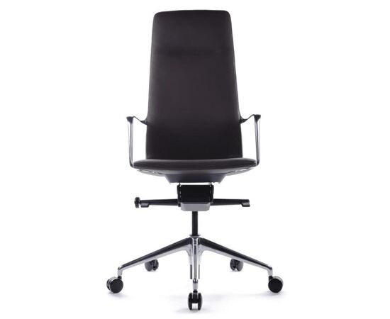 Кресло Плаза 68x68x119/127 FK004-A13 Темно-коричневый, Основной цвет: Темно-коричневый, Ширина: 68, Высота: 127, Глубина: 68, Максимальная ширина: 68, Максимальная глубина: 68, Максимальная высота: 127, Вес: 22, Материал сиденья: натуральная кожа/экокожа, Механизм: мультиблок, Подголовник: алюминий, Цвет сиденья: Темно-коричневый, Цвет спинки: Темно-коричневый, Максимальная нагрузка: 120, Материал спинки: натуральная кожа/экокожа, Гарантия: 5 лет, Страна производитель: Китай, Объем: 0,465, Бренд: РИВА ООО, Артикул для сайта: FK004-A13, изображение 6post-test
