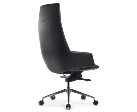 Кресло Спелл 68x68x119/125 A1719 Чёрный, Основной цвет: Чёрный, Ширина: 68, Высота: 125, Глубина: 68, Максимальная ширина: 68, Максимальная глубина: 68, Максимальная высота: 125, Вес: 23,4, Материал сиденья: натуральная кожа/экокожа, Механизм: мультиблок с фиксацией в 3 положениях, Подголовник: обтянутые кожей в цвет кресла, Цвет сиденья: Черный, Цвет спинки: Черный, Максимальная нагрузка: 120, Материал спинки: натуральная кожа/экокожа, Гарантия: 5 лет, Страна производитель: Китай, Объем: 0,479, Бренд: РИВА ООО, Артикул для сайта: A1719, изображение 4post-test