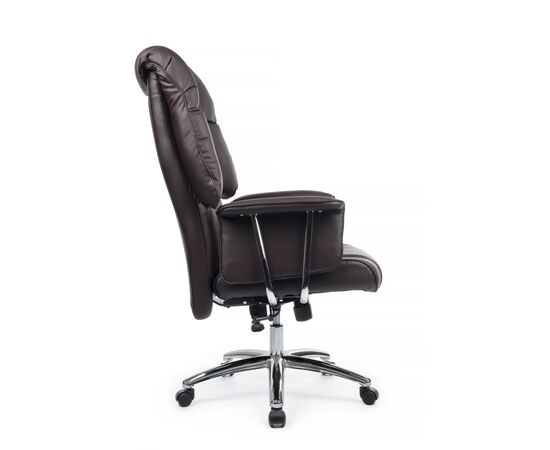 Кресло RCH 73x74x130 9502 Коричневый, Основной цвет: Коричневый, Максимальная нагрузка: 150, Ширина: 73, Высота: 130, Глубина: 74, Максимальная ширина: 73, Максимальная глубина: 74, Максимальная высота: 130, Вес: 24, Материал сиденья: натуральная кожа, Цвет сиденья: Коричневый, Цвет спинки: Коричневый, Материал спинки: натуральная кожа, Бренд: РИВА ООО, Артикул для сайта: 9502, изображение 4post-test