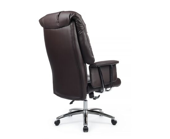 Кресло RCH 73x74x130 9502 Коричневый, Основной цвет: Коричневый, Максимальная нагрузка: 150, Ширина: 73, Высота: 130, Глубина: 74, Максимальная ширина: 73, Максимальная глубина: 74, Максимальная высота: 130, Вес: 24, Материал сиденья: натуральная кожа, Цвет сиденья: Коричневый, Цвет спинки: Коричневый, Материал спинки: натуральная кожа, Бренд: РИВА ООО, Артикул для сайта: 9502, изображение 5post-test