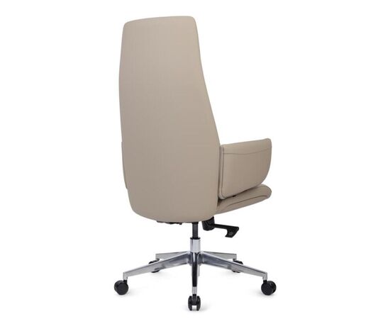 Кресло Энзо 65x68x118/125 WISE-01 Бежевый, Основной цвет: Бежевый, Ширина: 65, Высота: 125, Глубина: 68, Максимальная ширина: 65, Максимальная глубина: 68, Максимальная высота: 125, Вес: 28,6, Материал сиденья: экокожа, Механизм: топ-ган, Подголовник: обтянутые экокожей в цвет кресла, Цвет сиденья: Бежевый, Цвет спинки: Бежевый, Материал спинки: экокожа, Гарантия: 5 лет, Страна производитель: Китай, Максимальная нагрузка: 250, Бренд: РИВА ООО, Артикул для сайта: WISE-01, изображение 3post-test